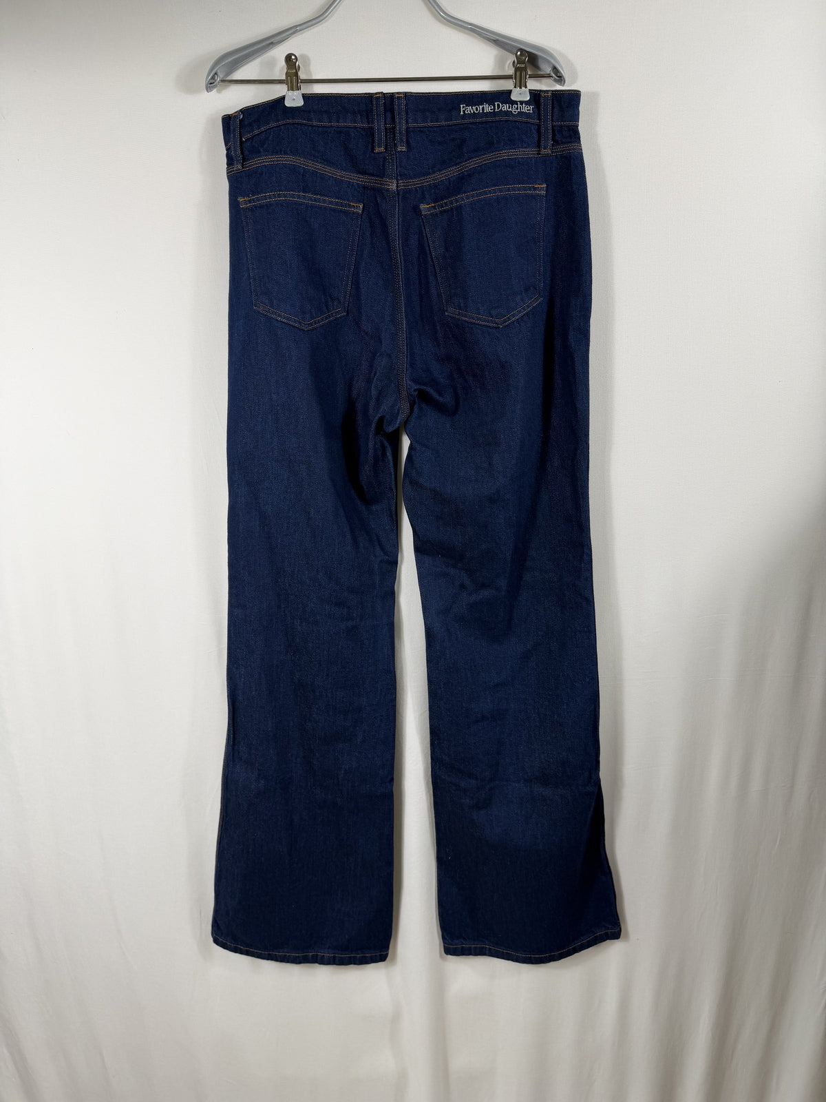 Favorite Daughter The Olympia Low-Slung Flare Jean – Manchester – back view 2