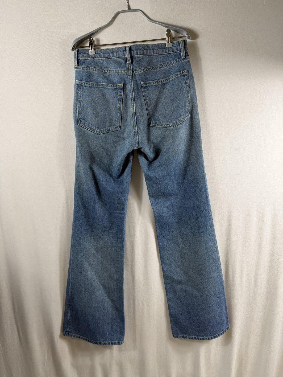 Nili Lotan Celia Wide-Leg Jean - Classic Wash - back