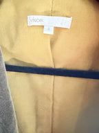 Vince Olive Velvet Blazer – label