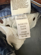 AGOLDE Riley Long High Rise Straight Jean - Stretch - care label