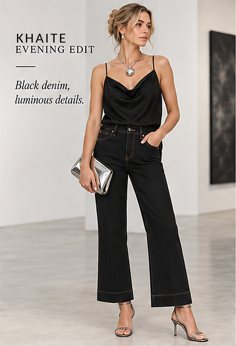 KHAITE Fiona Jean – Black – styled editorial look 2
