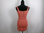FP Beach Short and Sweet Mini Dress – Coral – back