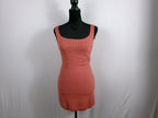 FP Beach Short and Sweet Mini Dress – Coral – front