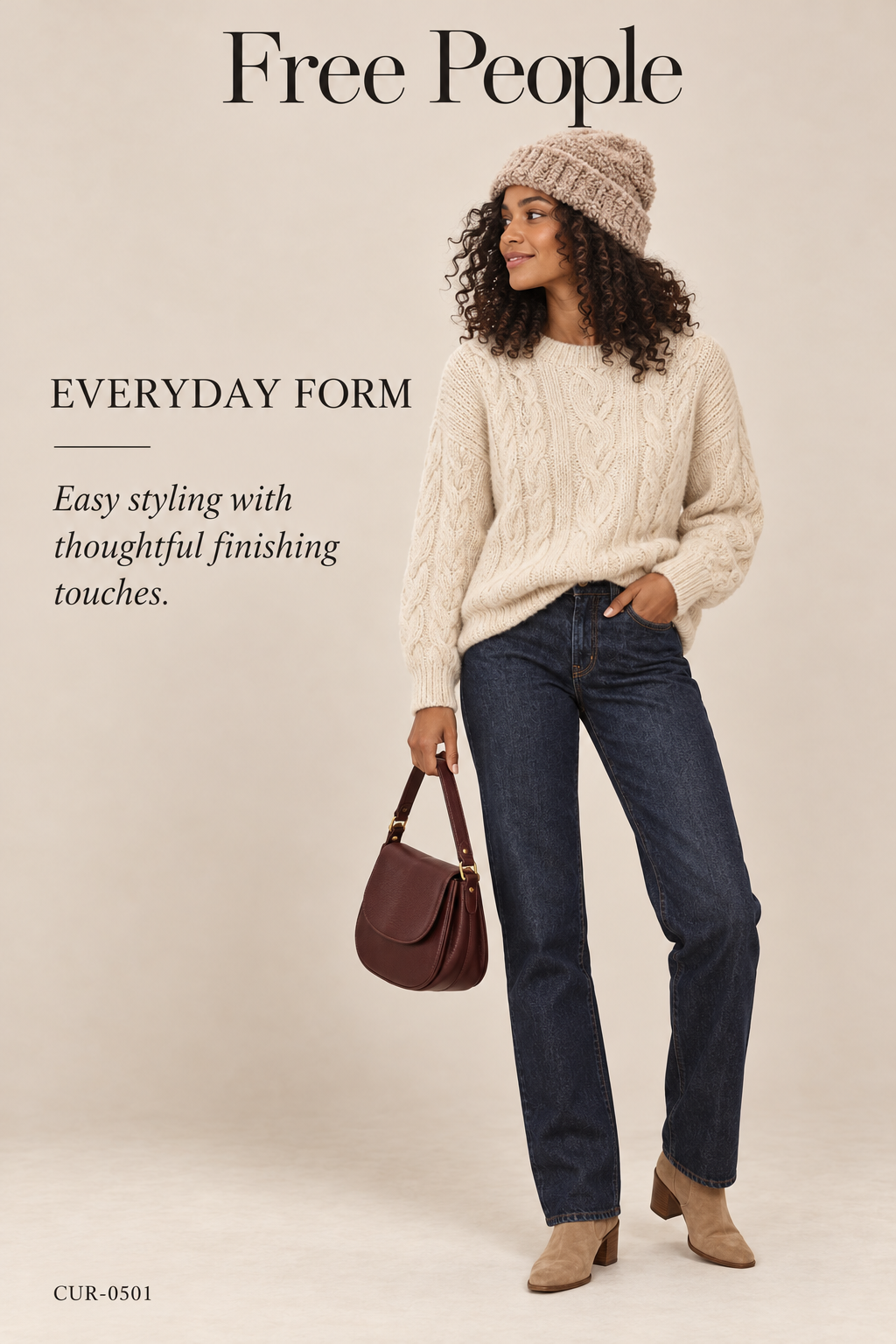 Free People Sherpa Beanie