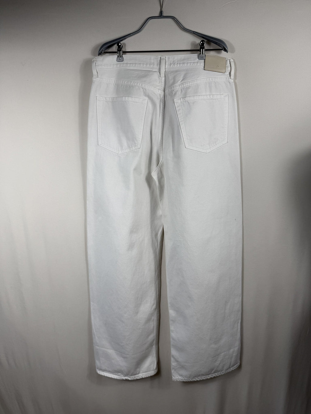 Citizens of Humanity White Denim Jeans – back