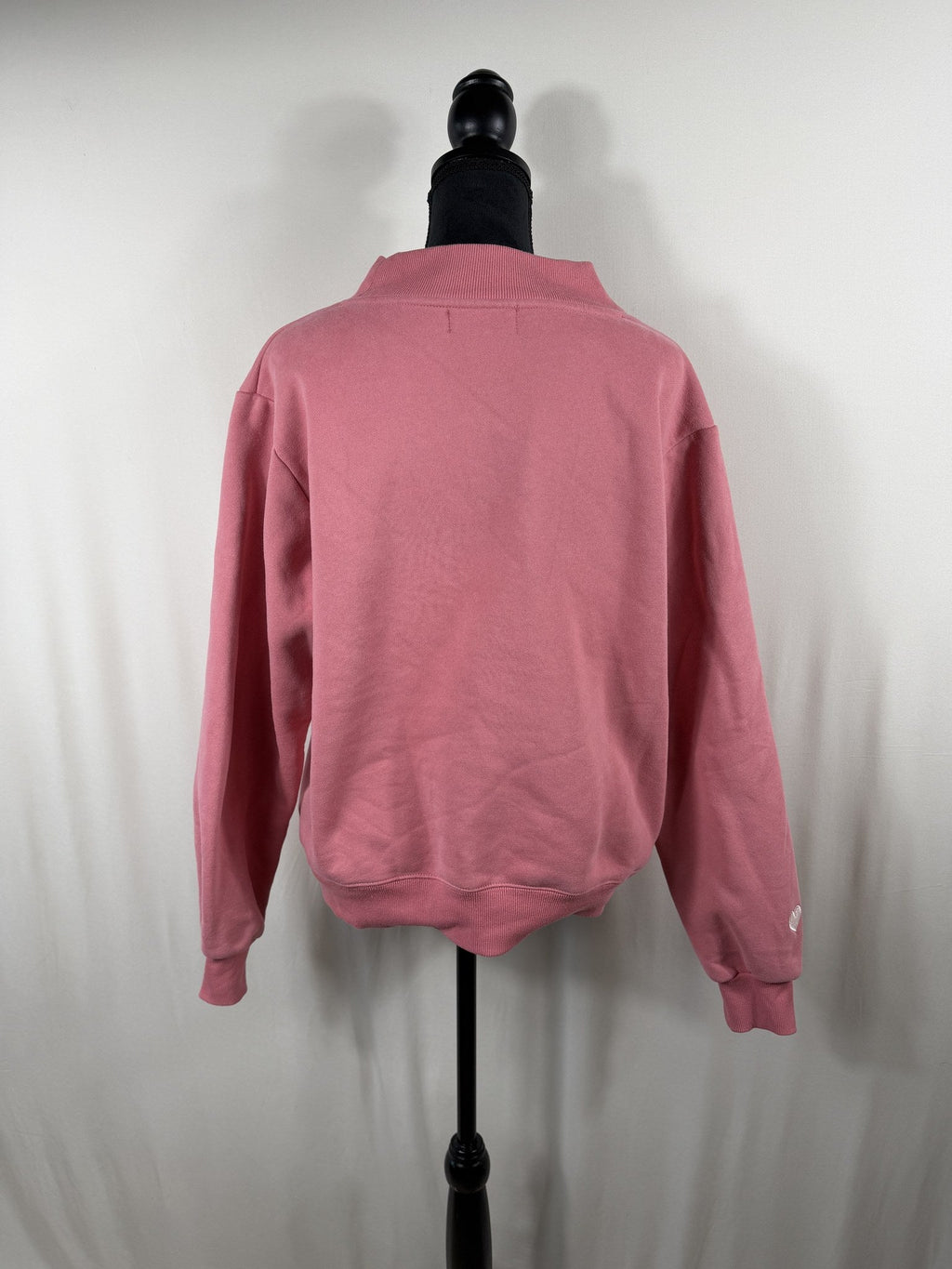 PARKE Dusty Rose Logo Crewneck Sweatshirt – back