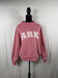 PARKE Dusty Rose Logo Crewneck Sweatshirt – front