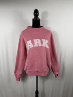PARKE Dusty Rose Logo Crewneck Sweatshirt – front