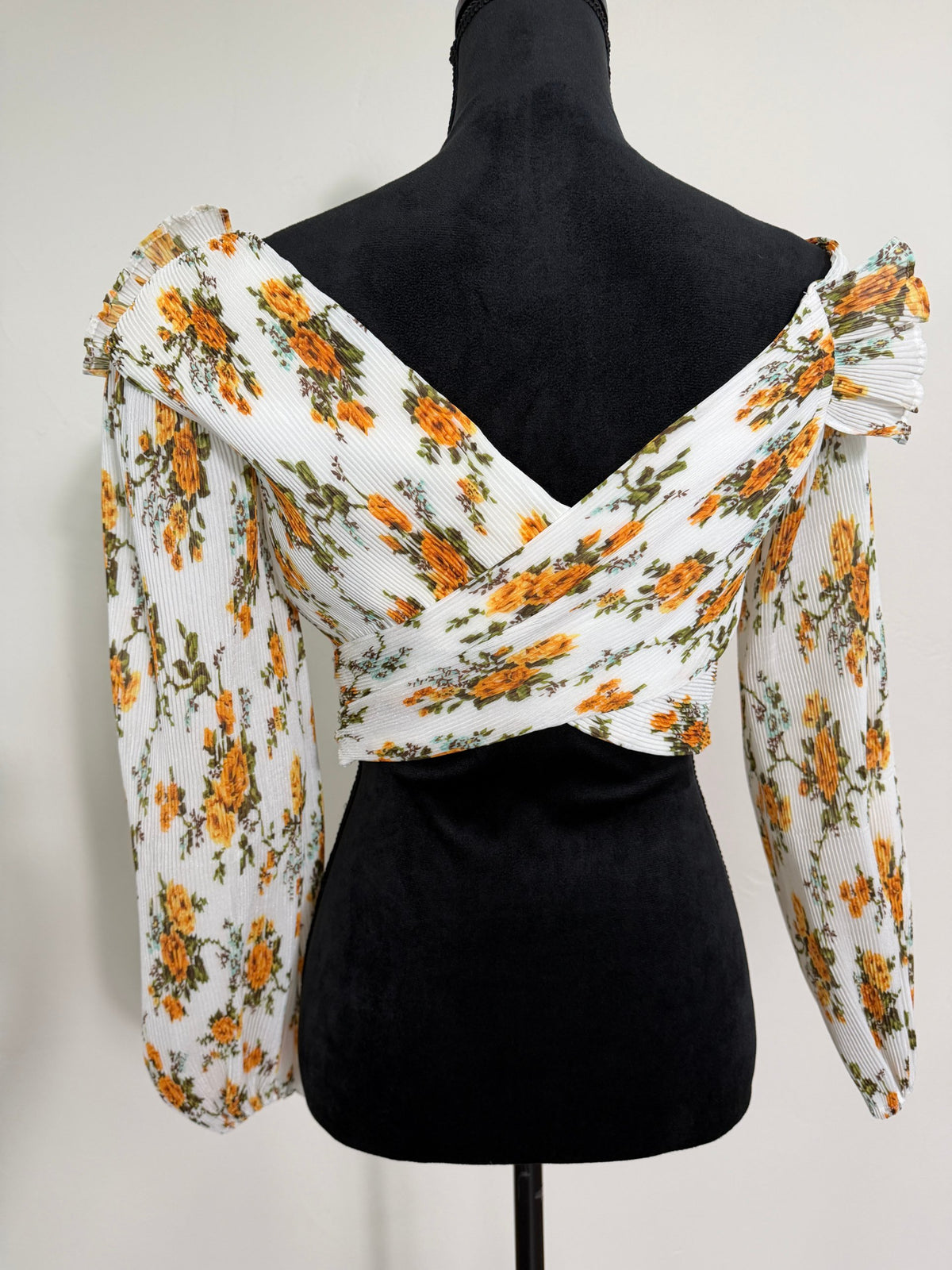 Zimmermann Golden Surfer Bodice – Tangerine Vine Floral