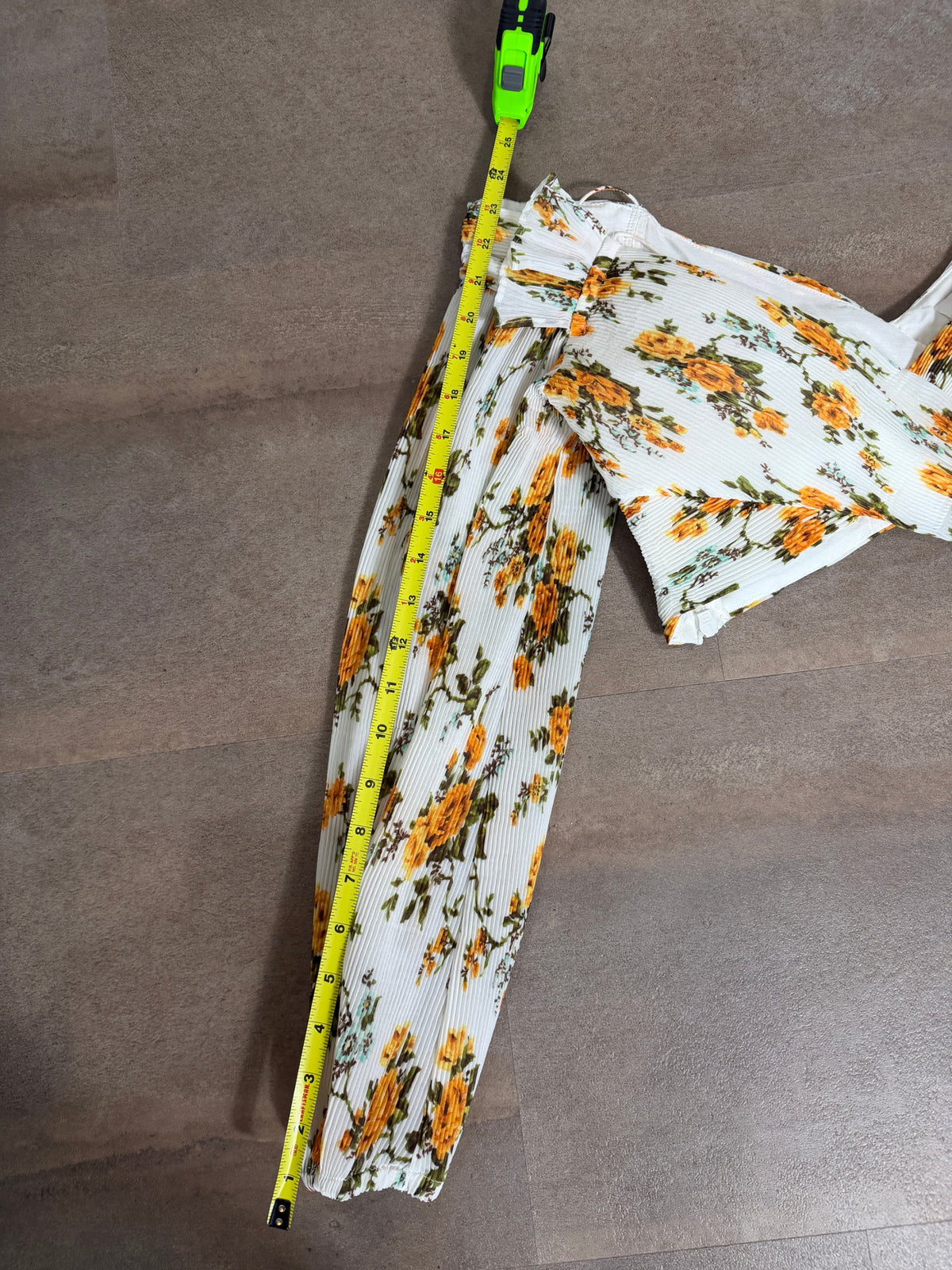 Zimmermann Golden Surfer Bodice – Tangerine Vine Floral