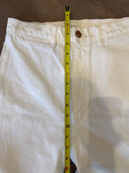 DÔEN High-Rise Flared Jean – White