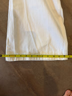 DÔEN High-Rise Flared Jean – White
