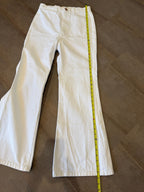 DÔEN High-Rise Flared Jean – White
