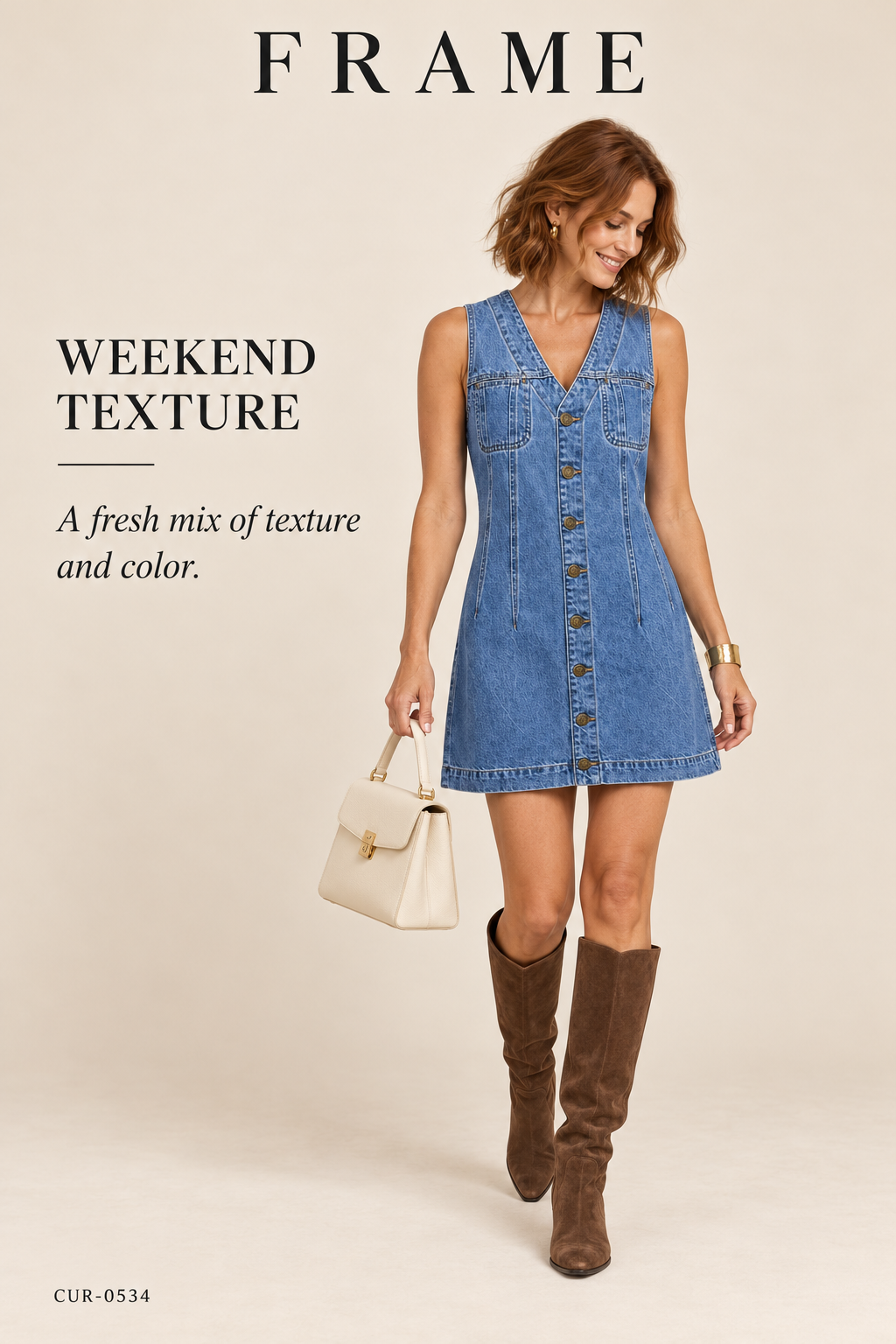 FRAME Sleeveless Trucker Pocket Denim Dress – Delaware