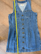 FRAME Sleeveless Trucker Pocket Denim Dress – Delaware