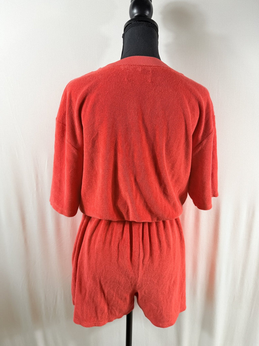 Xirena Evert Terry Romper — Fire Cracker - back