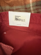 AGOLDE Mid-Rise Kick Boot Corduroy Jean — Brick - tag