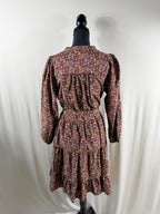 Trovata Celeste Dress — Brandied Pear - back