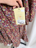 Trovata Celeste Dress — Brandied Pear - tag