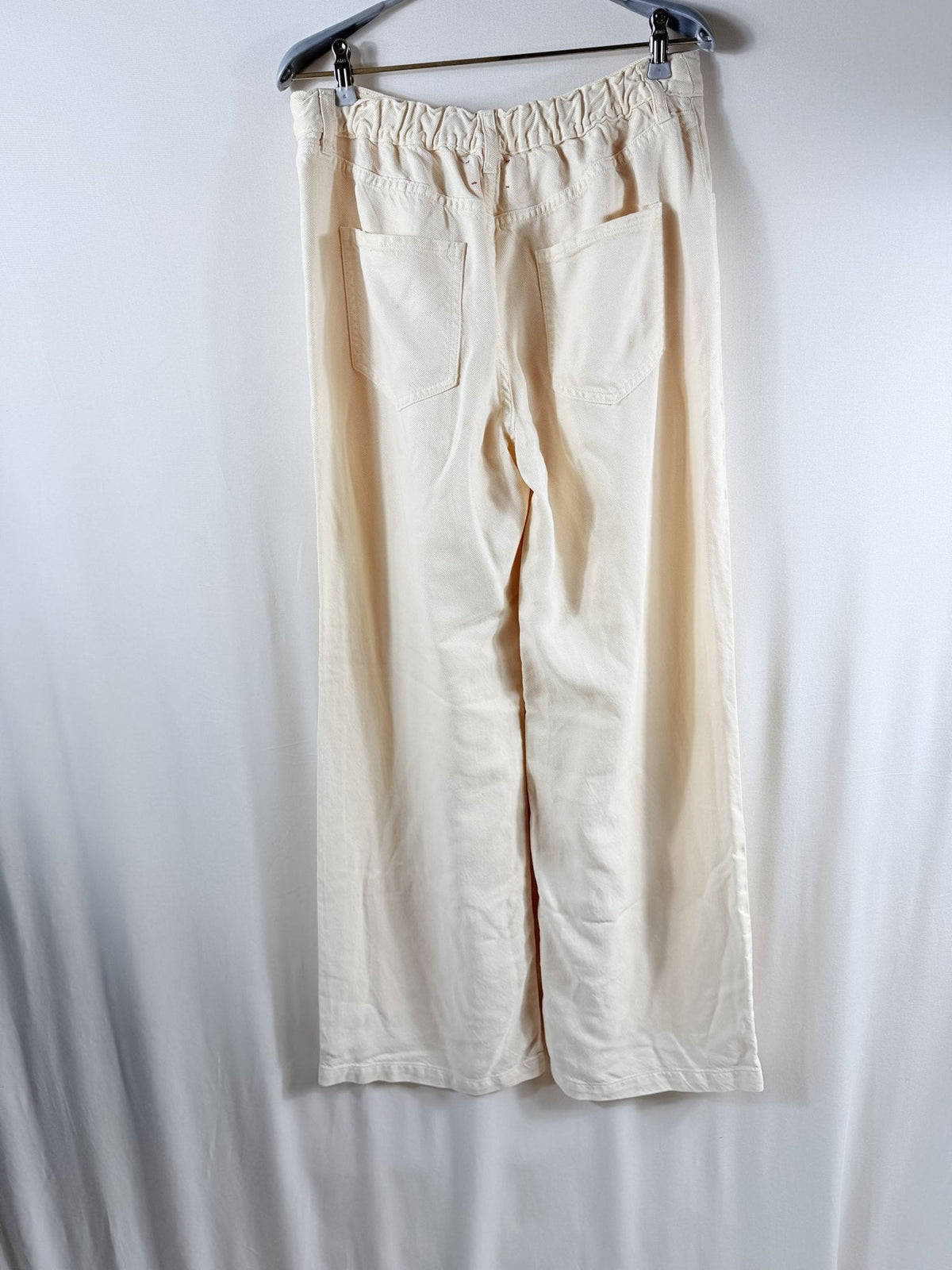Xirena Nixon Denim Pant — Ecru - back