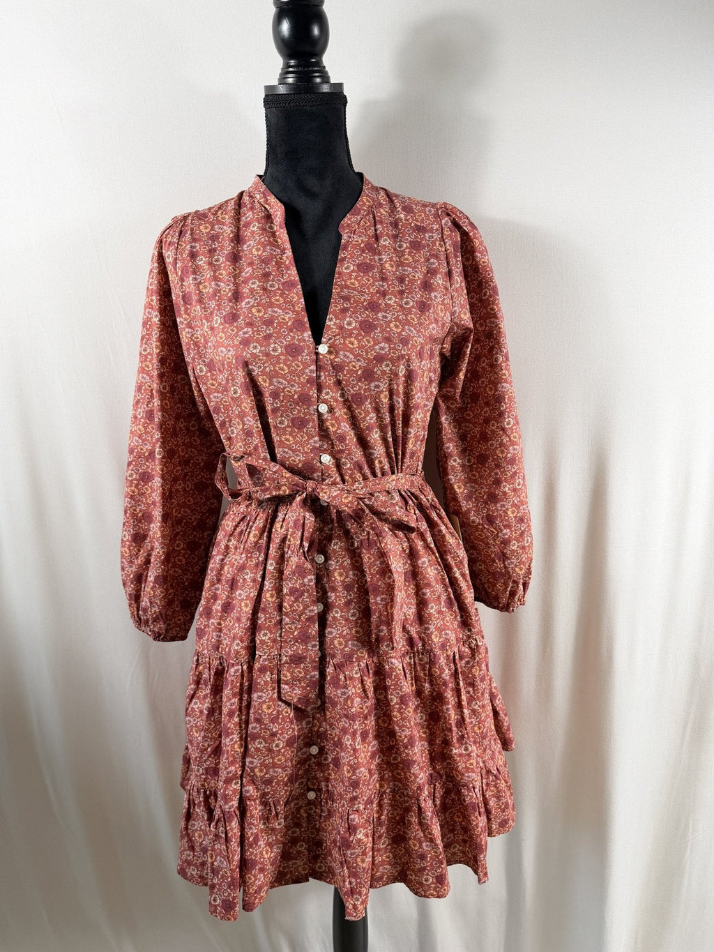 Trovata Celeste Dress — Ethereal Vine - front