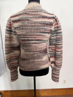 Veronica Beard Alston striped sweater, back