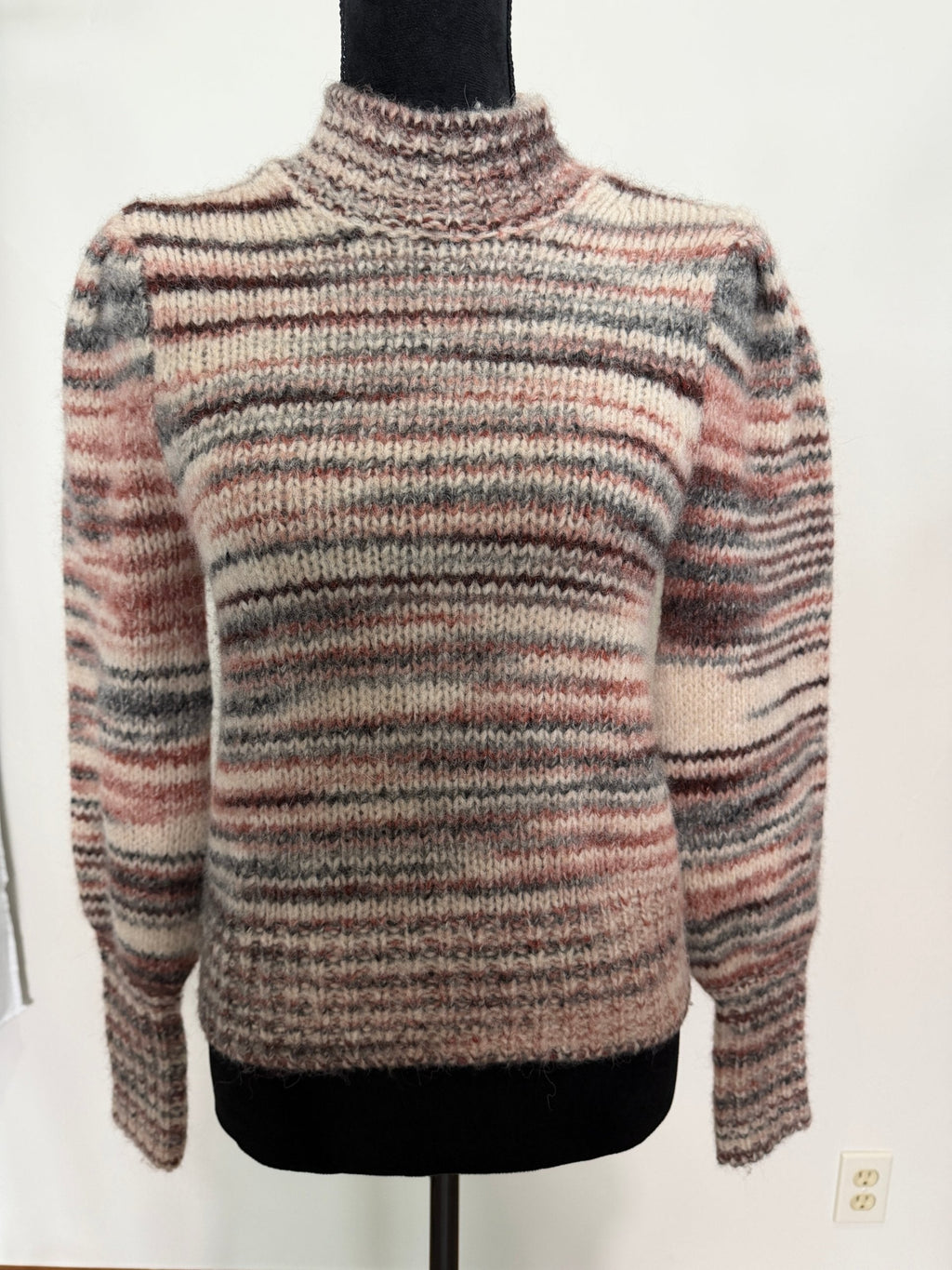 Veronica Beard Alston striped sweater, front