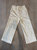 Veronica Beard Grigore Corduroy Wide-Leg Pant – Heathered Sand