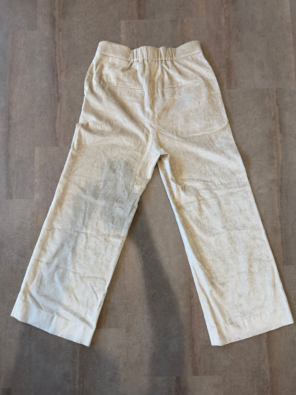 Veronica Beard Grigore Corduroy Wide-Leg Pant – Heathered Sand