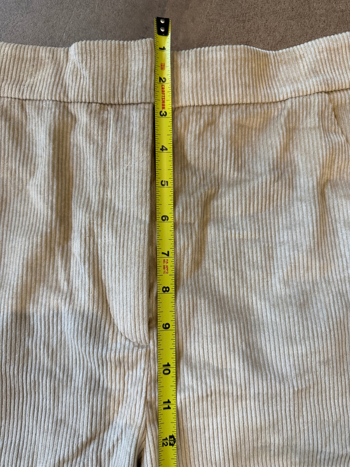 Veronica Beard Grigore Corduroy Wide-Leg Pant – Heathered Sand