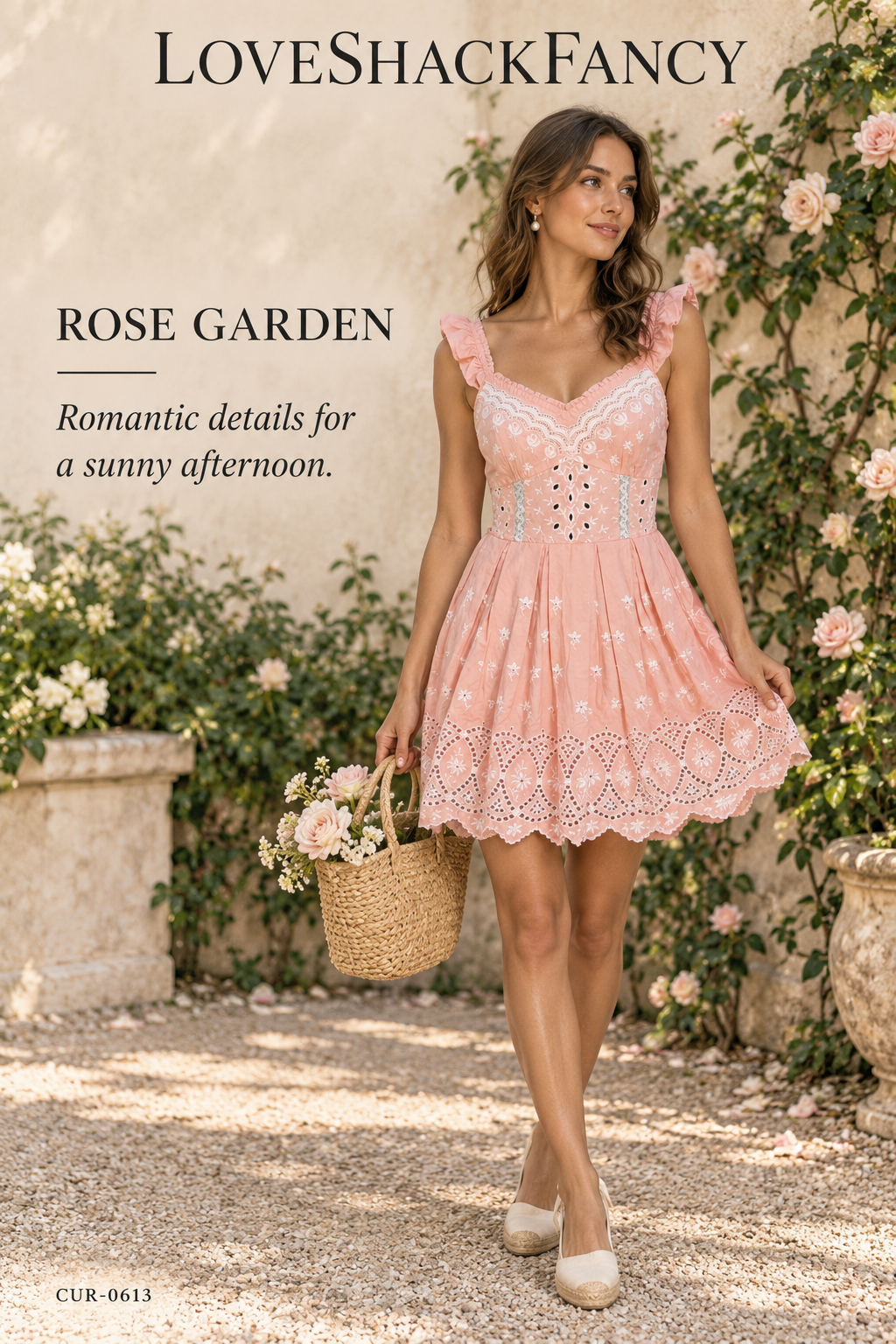 LoveShackFancy Mochi Dress – Bubble Bath Pink