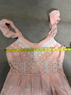 LoveShackFancy Mochi Dress – Bubble Bath Pink