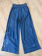 Johnny Was Myra Wide Leg Pleat Pant – Blue Floral