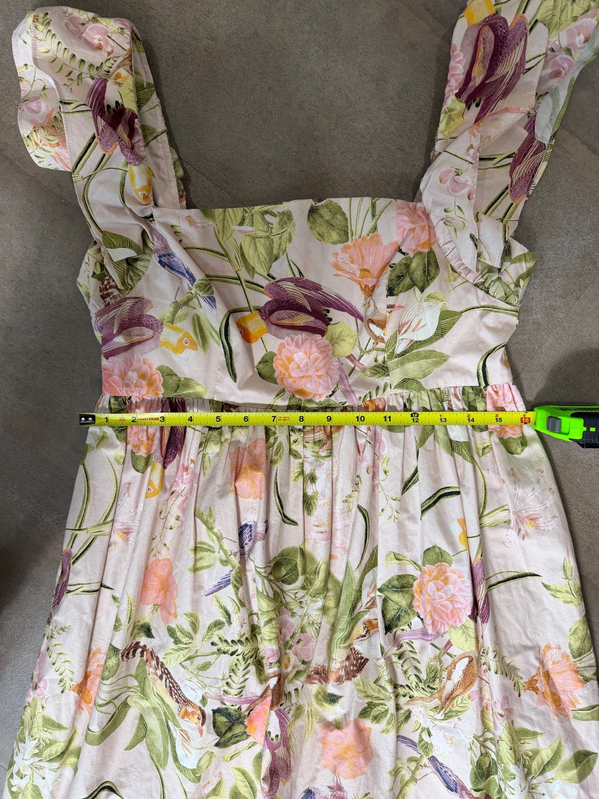 Cara Cara Darby Smocked Cotton-Poplin Midi Dress – Pink Floral
