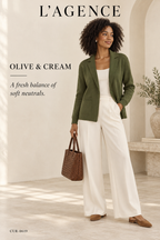 L'AGENCE Lacey Knit Blazer