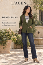 L'AGENCE Lacey Knit Blazer