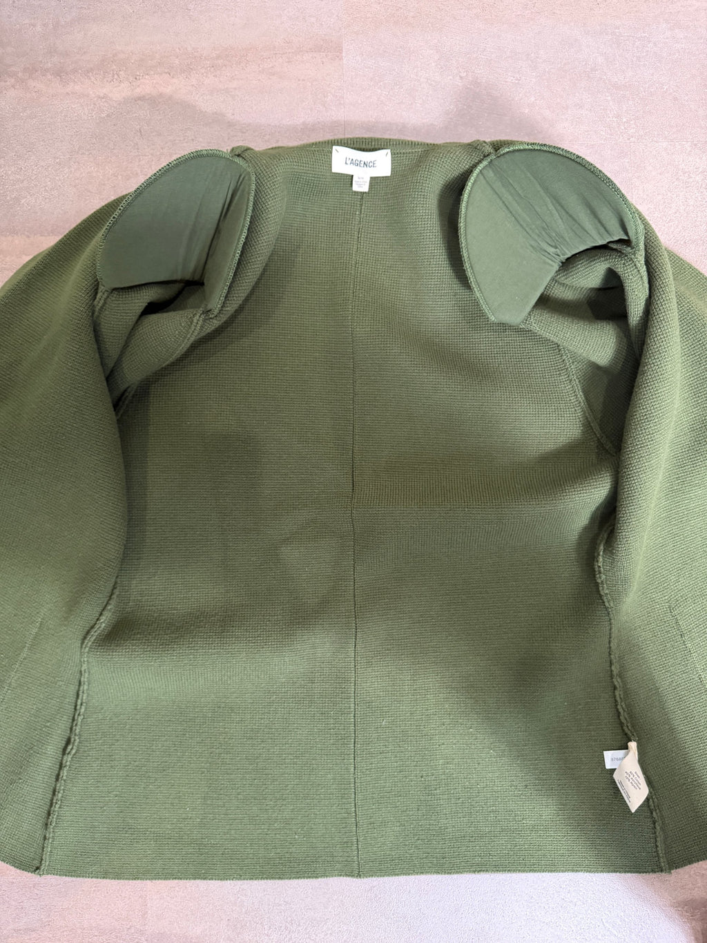 L'AGENCE Lacey Knit Blazer