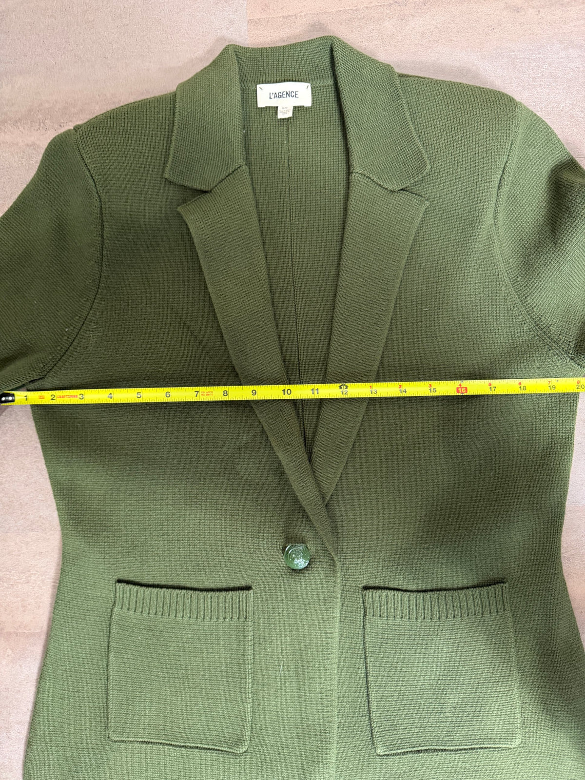 L'AGENCE Lacey Knit Blazer