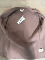 L'AGENCE Lacey Knit Blazer – Dark Taupe