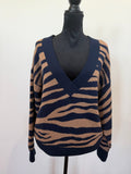 Varley Calvert Oversized V-Neck Sweater – Bracken