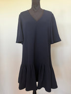 Lela Rose Flounce Hem Tunic Dress