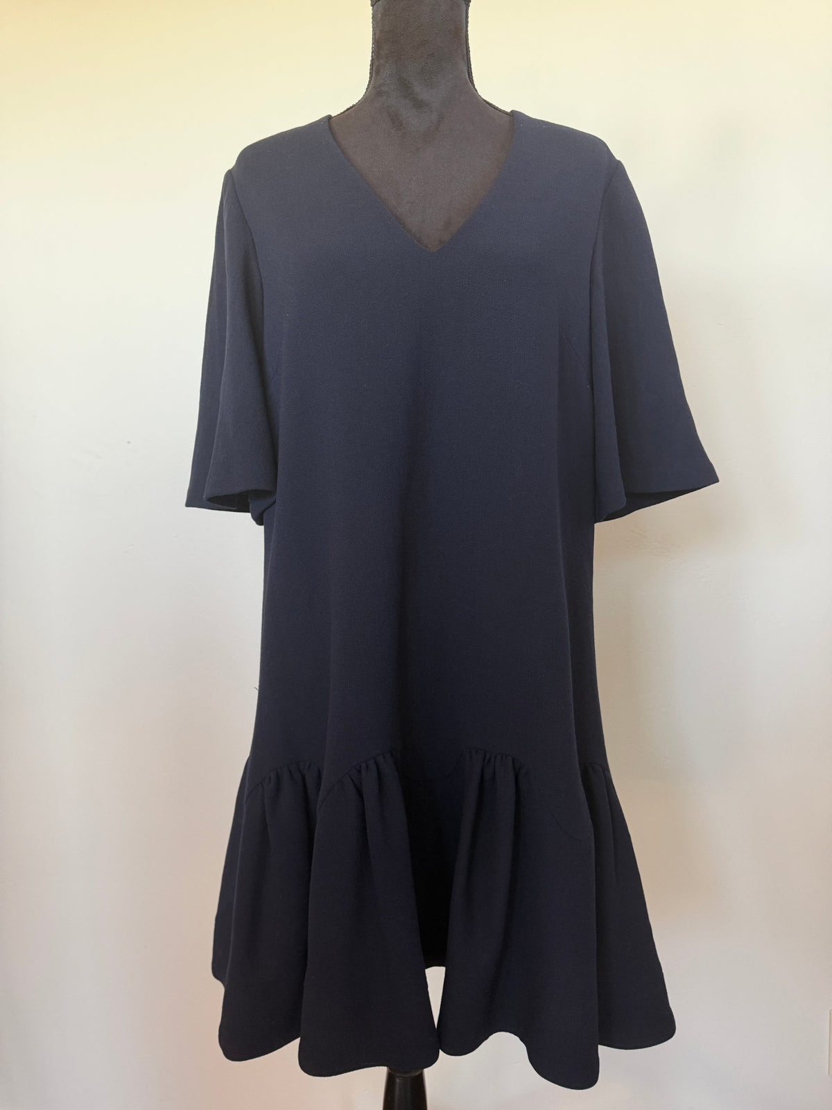 Lela Rose Flounce Hem Tunic Dress