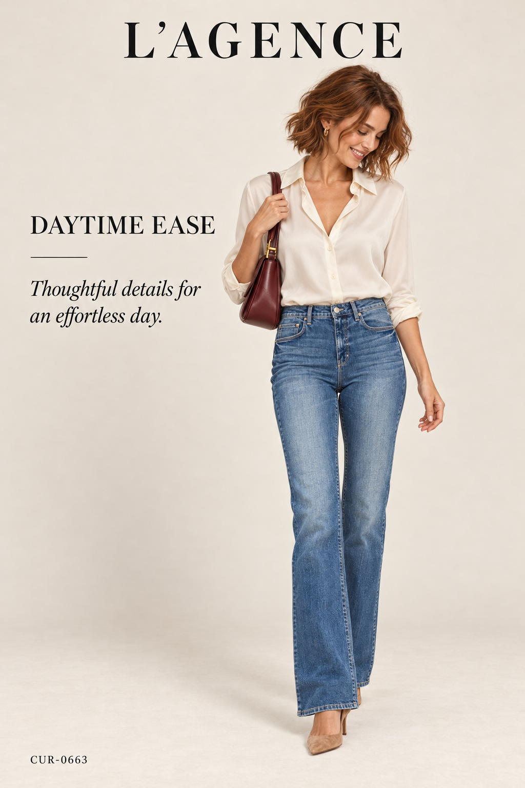 L'AGENCE Selma High-Rise Flared Jean – Ithaca