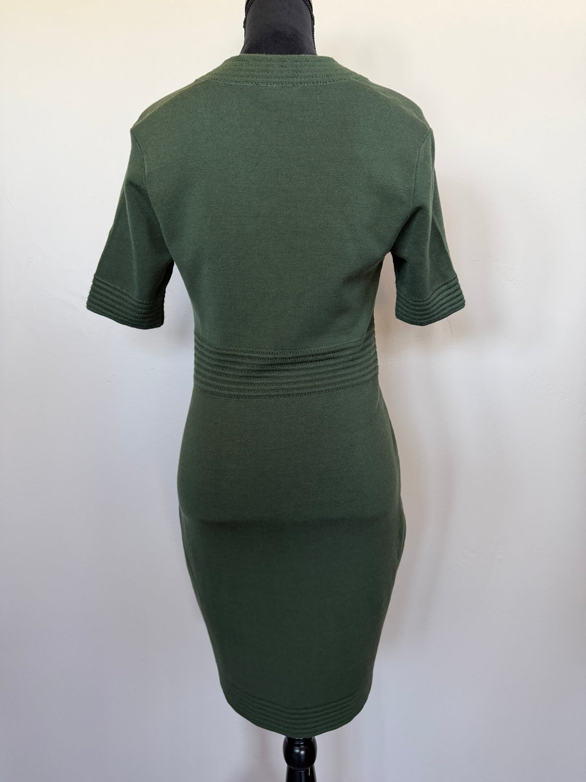 L'AGENCE Kate Knit Mini Dress – Green