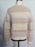 Zimmermann Lyrical Turtleneck Sweater – Cream Stripe