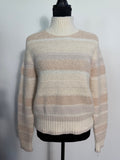 Zimmermann Lyrical Turtleneck Sweater – Cream Stripe