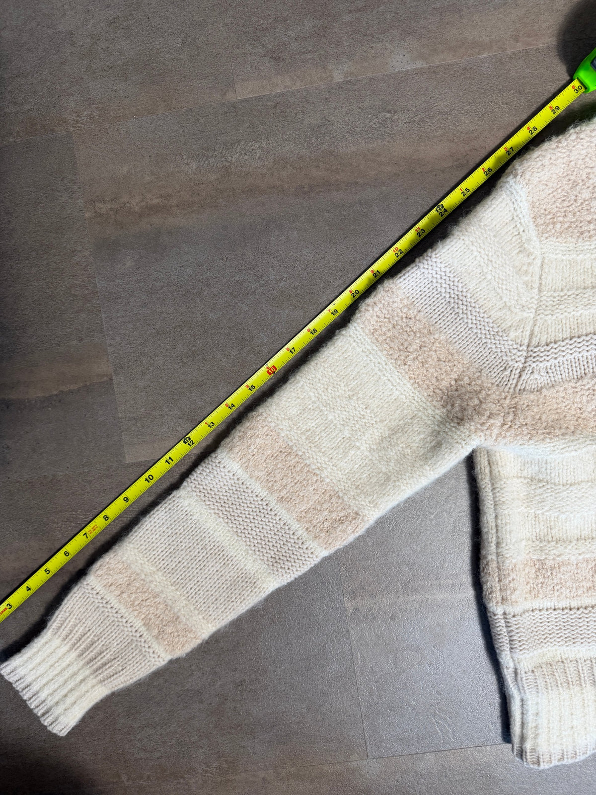 Zimmermann Lyrical Turtleneck Sweater – Cream Stripe