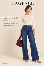 L'AGENCE Clayton High-Rise Wide-Leg Jean – Harlan