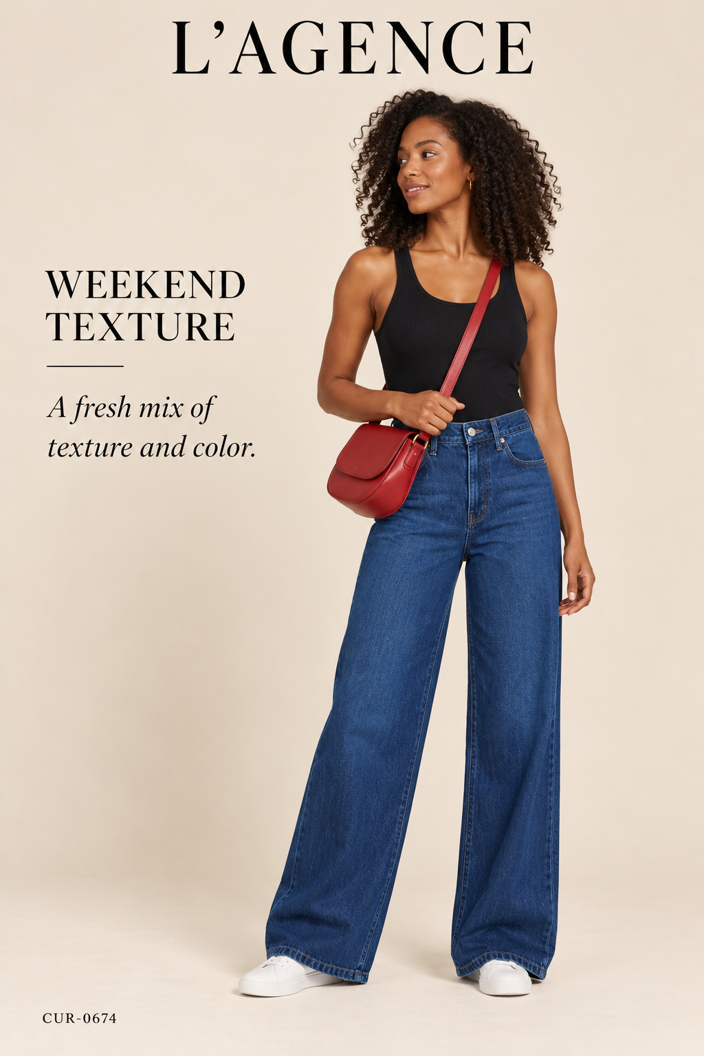 L'AGENCE Clayton High-Rise Wide-Leg Jean – Harlan