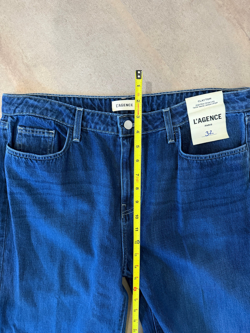 L'AGENCE Clayton High-Rise Wide-Leg Jean – Harlan